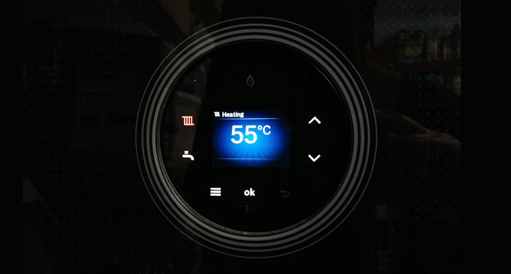 Boiler flow temperature settings
