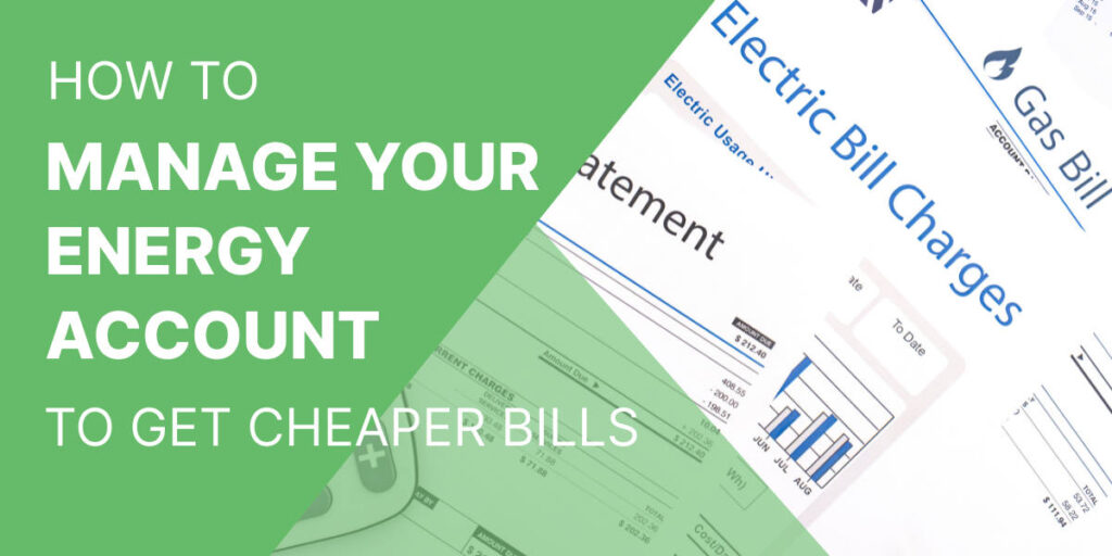 How to manage your energy account article header