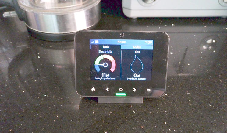 Smart meter in-home display unit