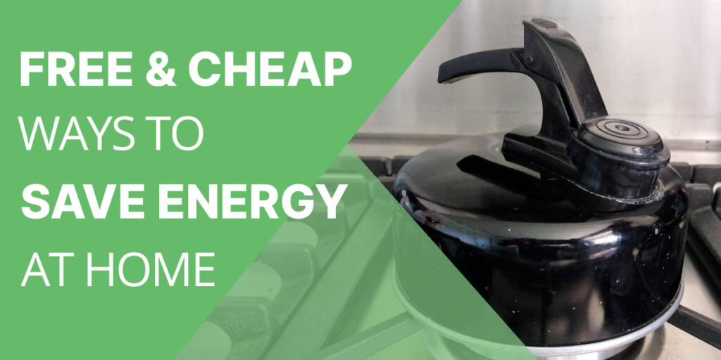 Ways to saved energy banner