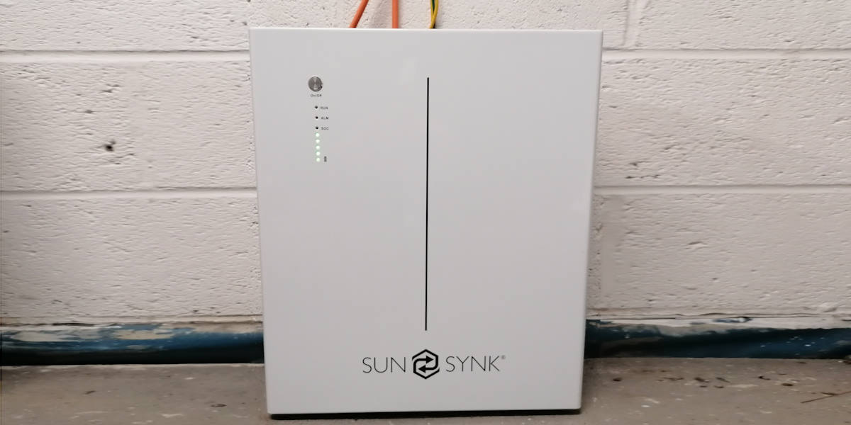 Sunsynk solar battery